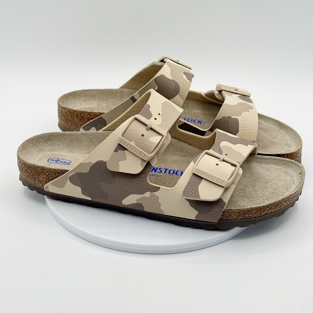 Birkenstock Arizona Soft Footbed 'Desert Camo/ Size 41 Narrow Us W10 / Birkoflor